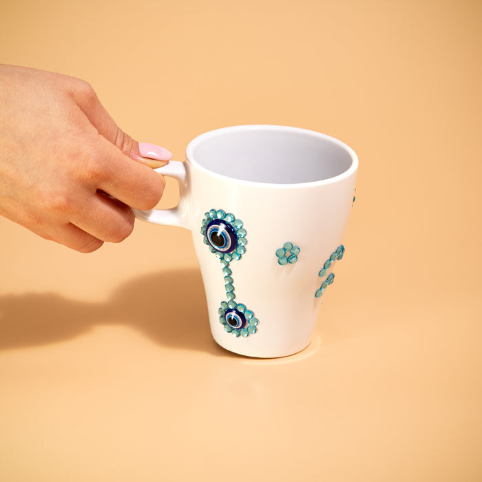 Azure Bloom Mug