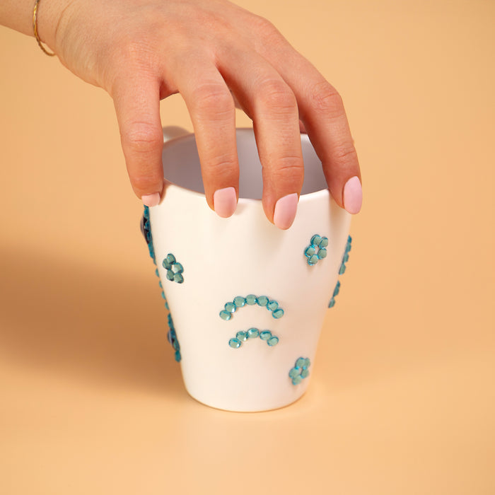 Azure Bloom Mug