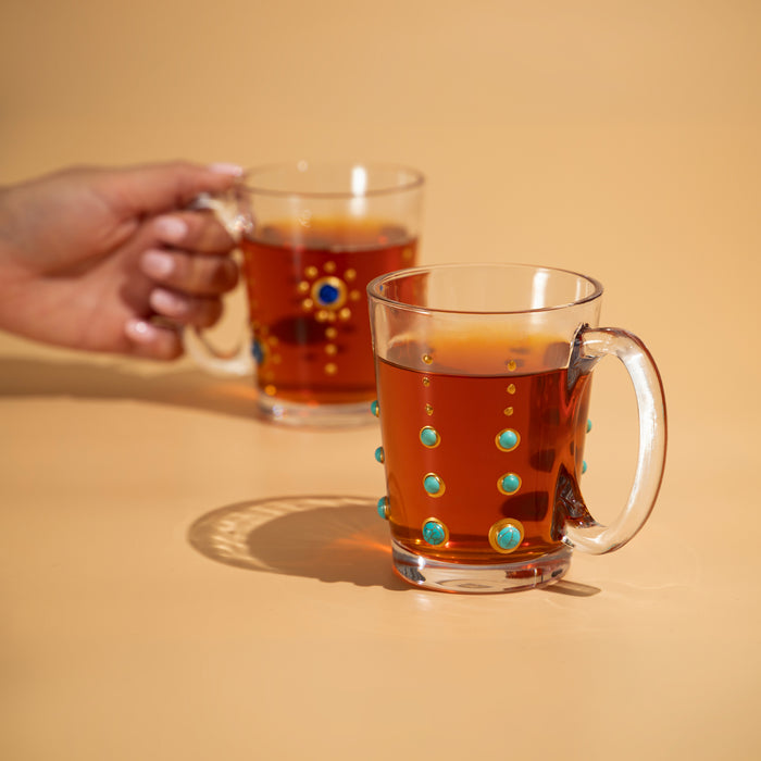 Lucent Nazar Glass Cup