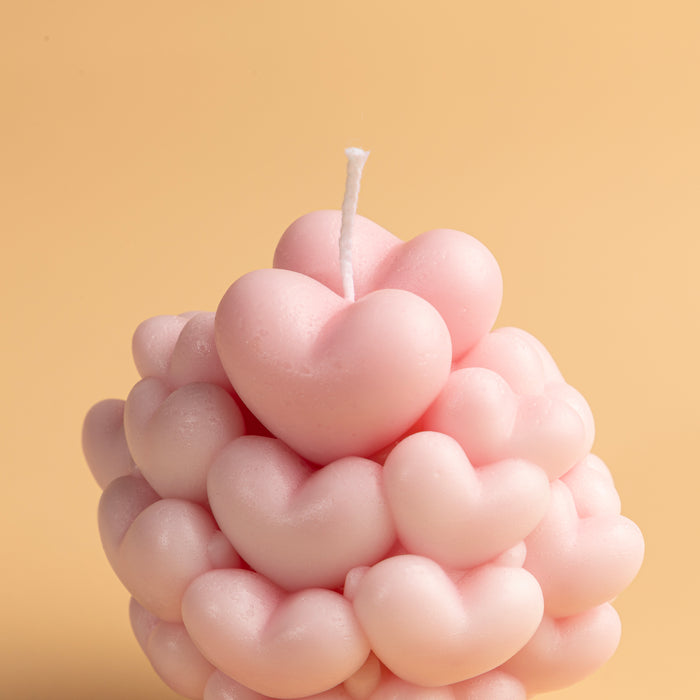 Heart Bloom Candle